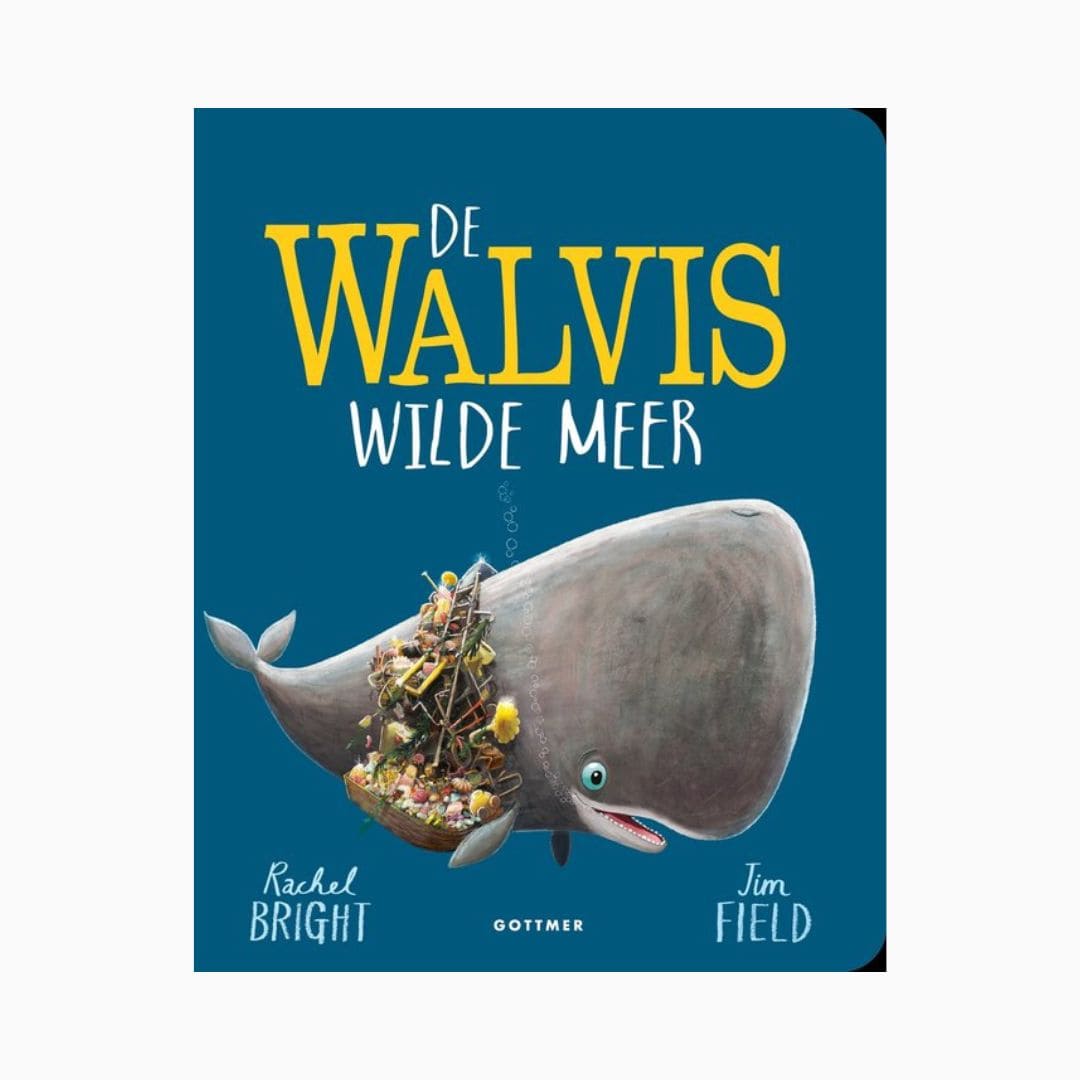 Kartonboek de walvis wilde meer van Rachel Bright