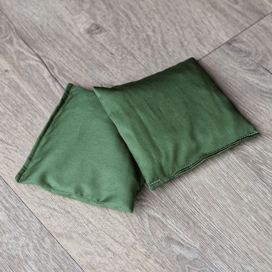 Little Botanic Label pittenzakje - donkergroen