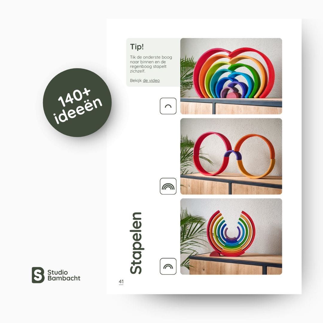 Speelgids Grimm's regenboog Studio Bambacht