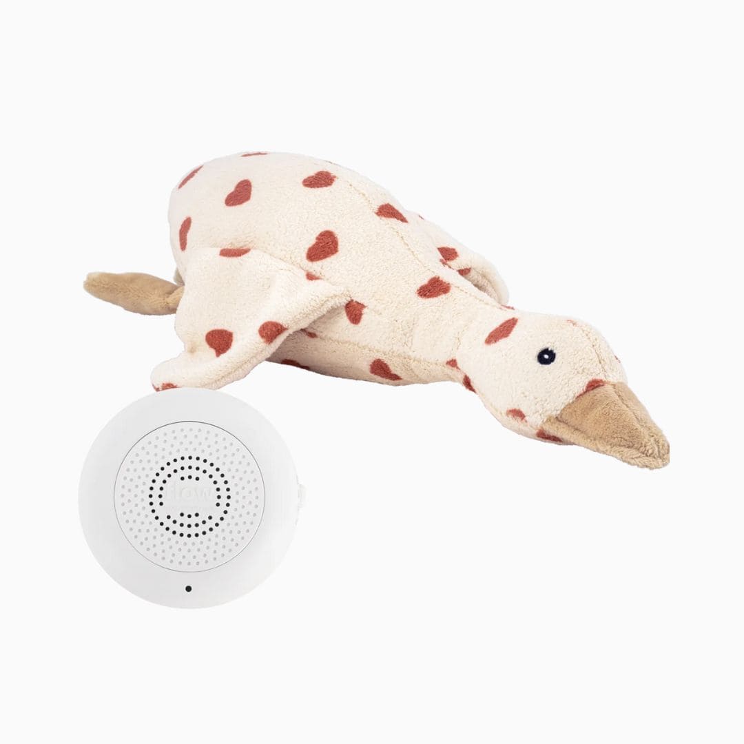 Flow Amsterdam oplaadbare hartslagknuffel gans Liva Limited Edition met hartjes