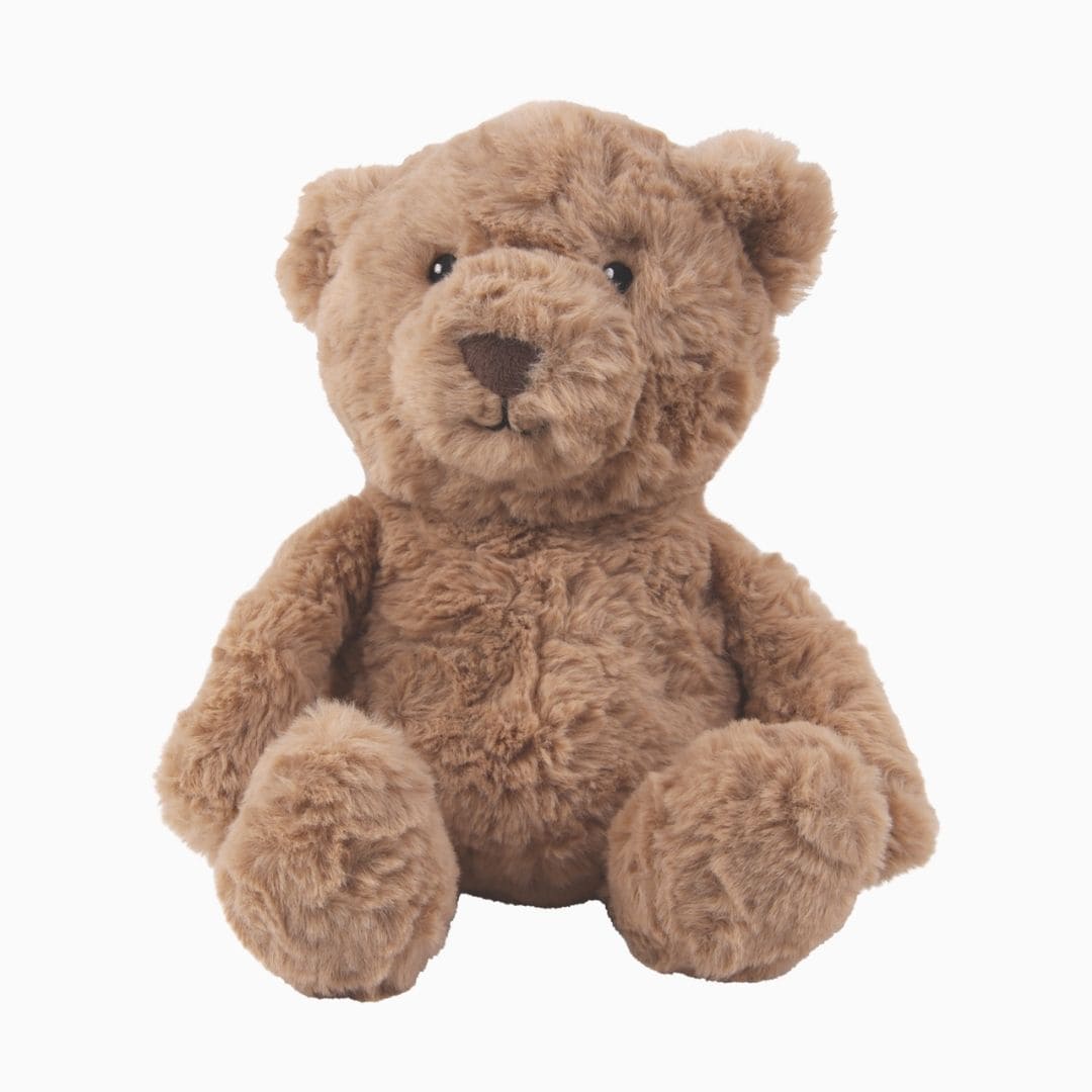 Flow Amsterdam hartslag knuffel beer Lou in de kleur bruin