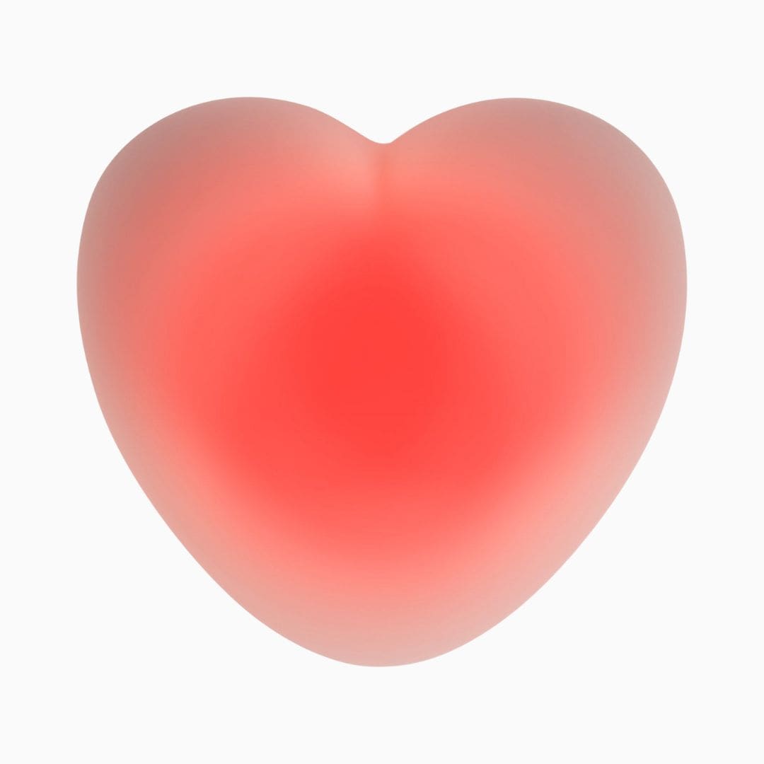 Flow Amsterdam voedingslamp hart dusty pink roze