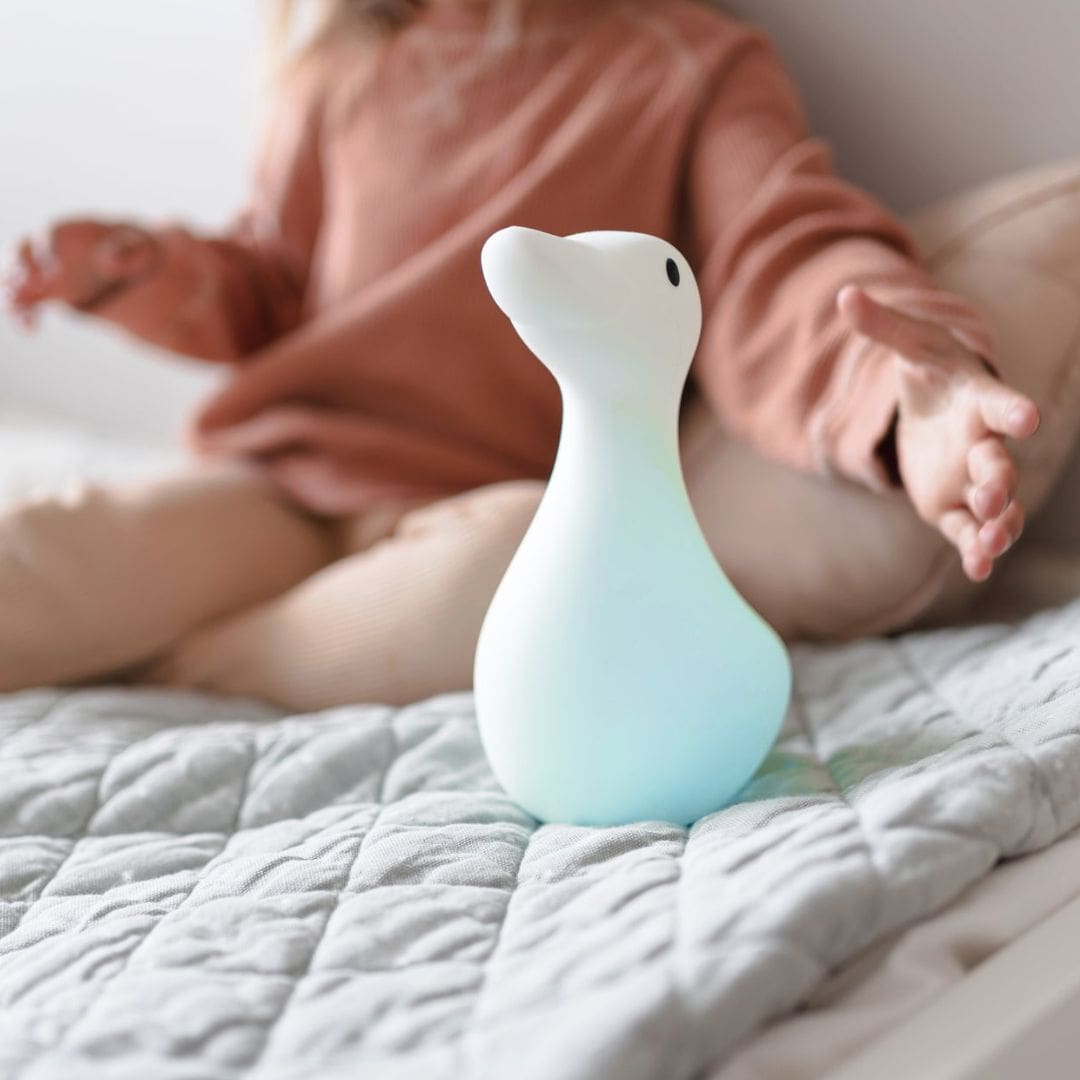 Flow Amsterdam nachtlampje in de vorm van een gans - wit