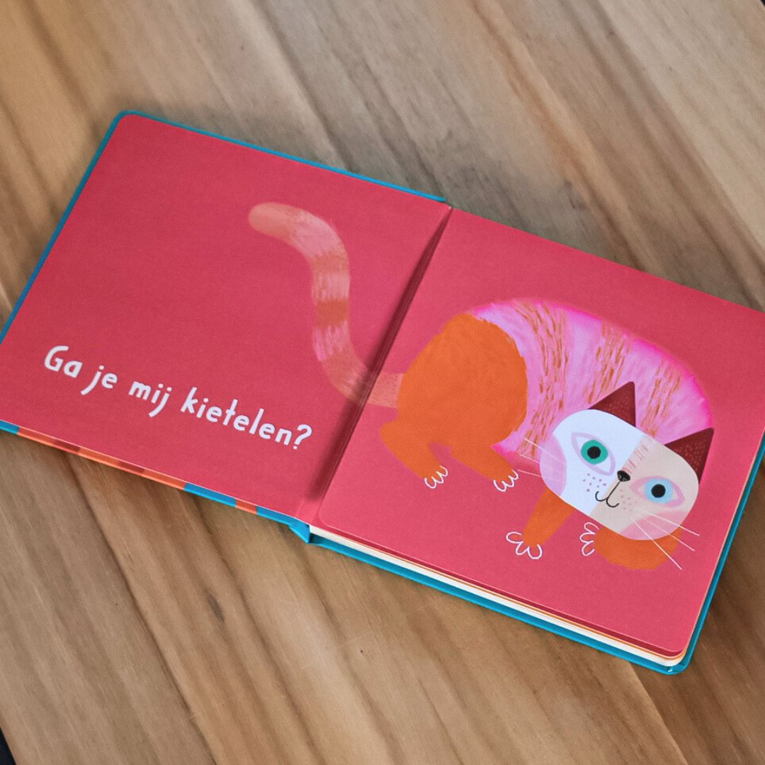 Ga je mij kietelen? kartonboekje