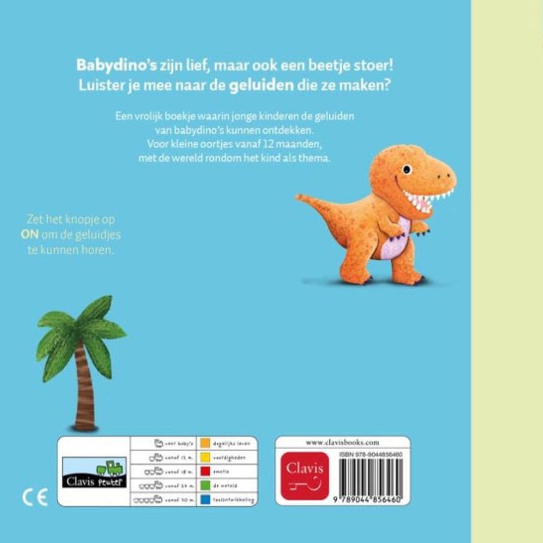 Babydino's geluidenboekje van Clavis