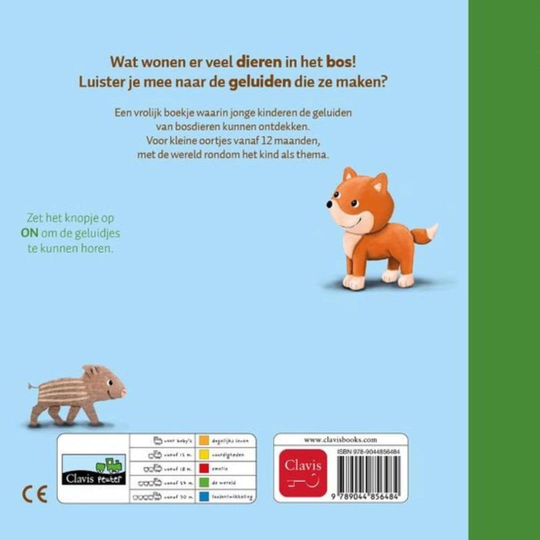 Clavis geluidenboek bosdieren