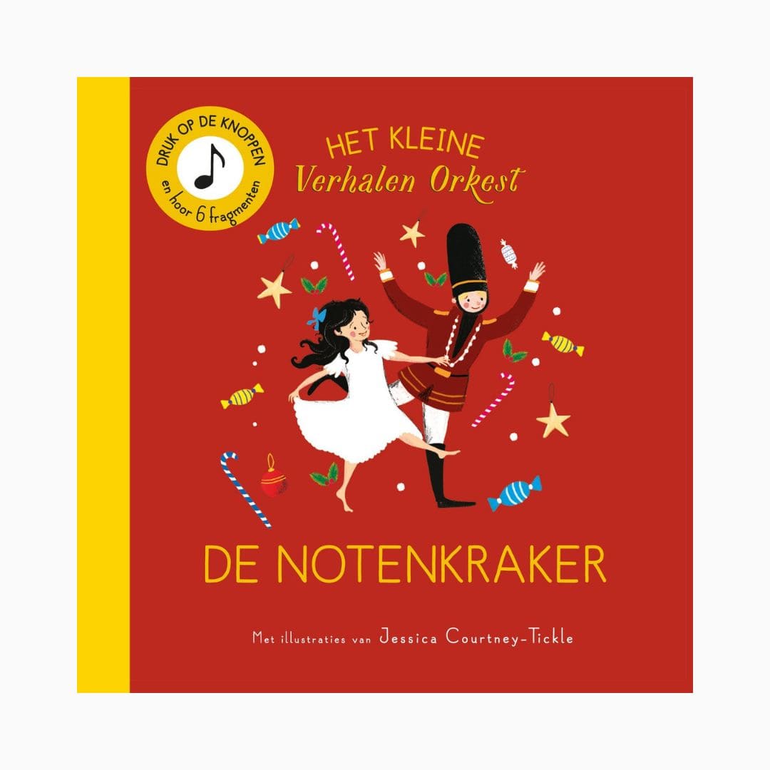 Geluidenboek de notenkraker van het kleine verhalen orkest