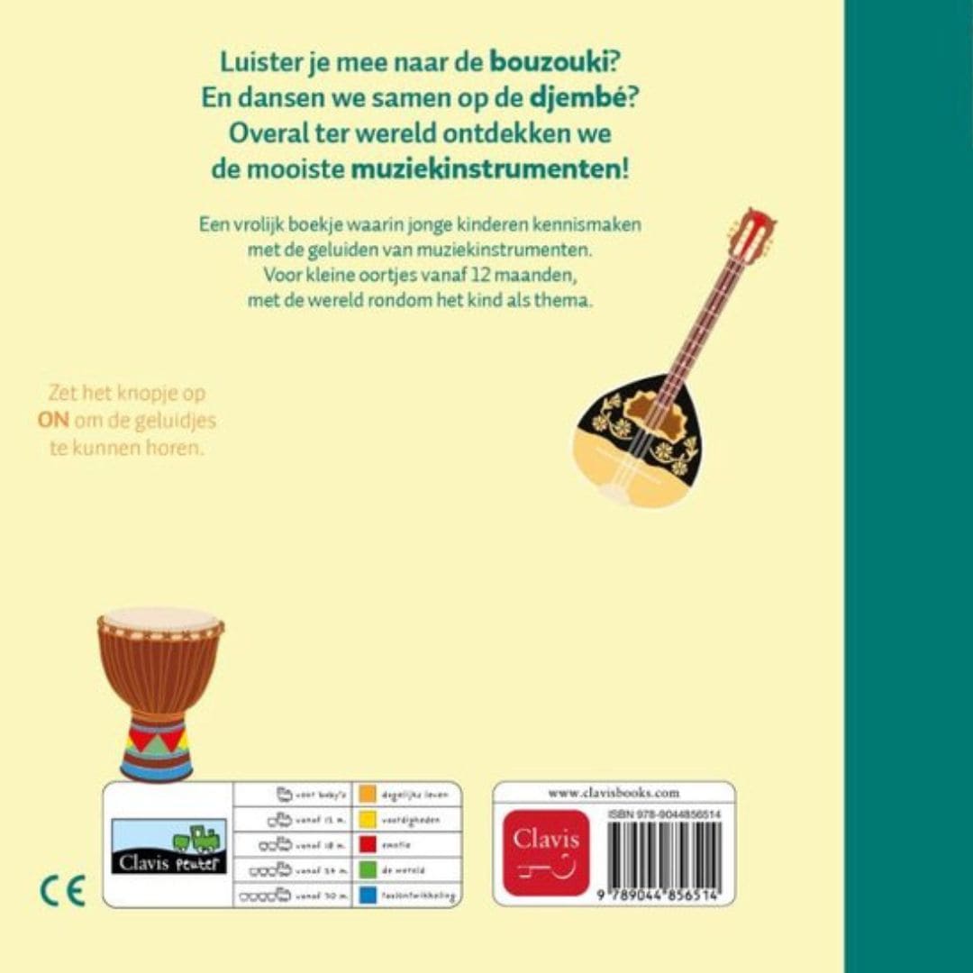 Clavis geluidenboekje wereldmuziek van Anita Bijsterbosch