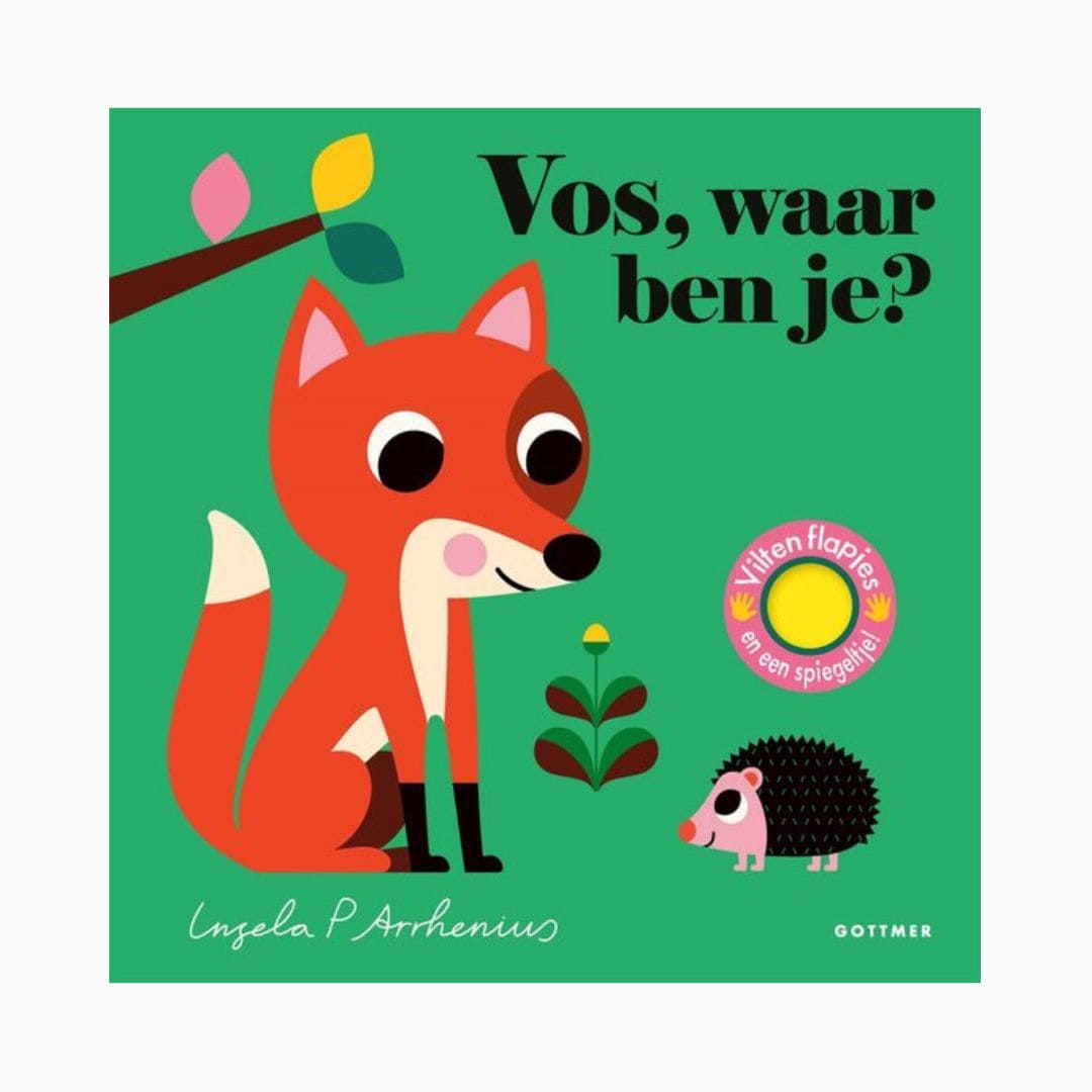Gottmer kartonboek met flapjes vos waar ben je van Ingela p Arrhenius