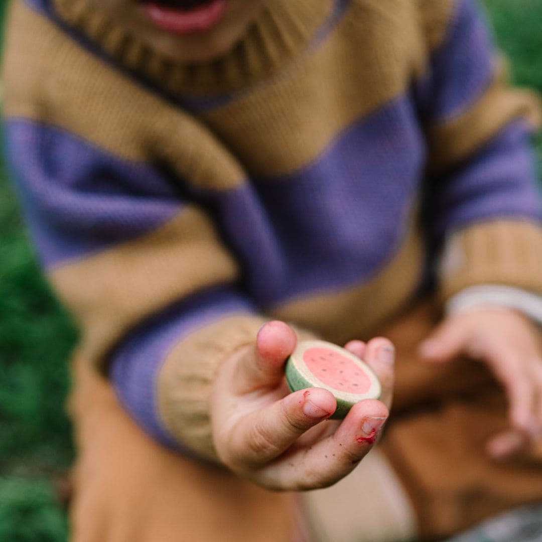 Grapat houten fruit loose parts