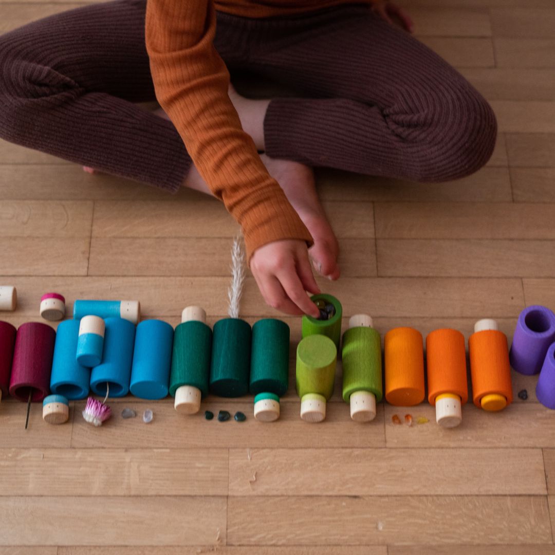 Grapat speelset La in complementaire kleuren - 36 stuks