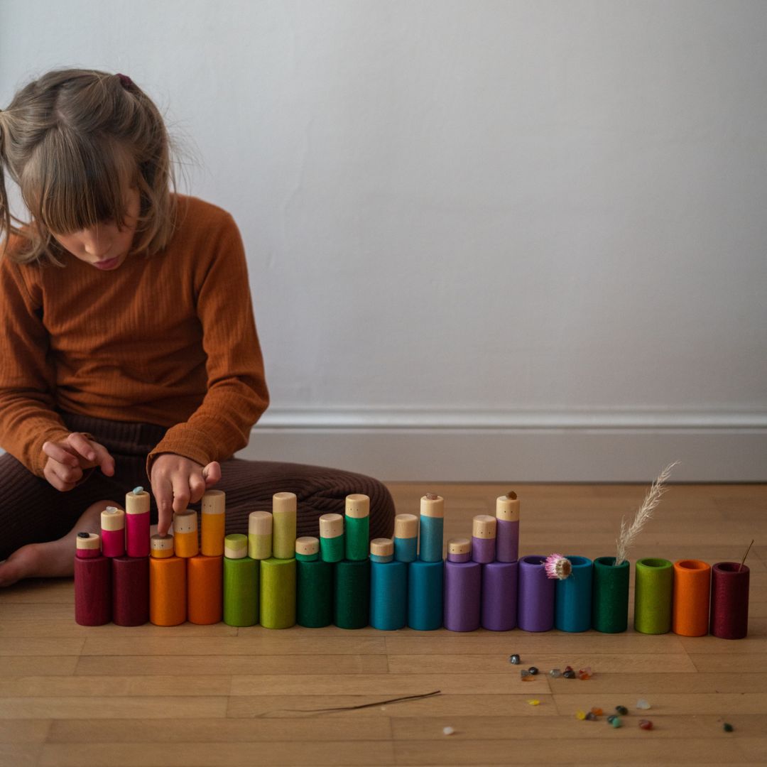 Grapat speelset La in comlementaire kleuren - 36 stuks