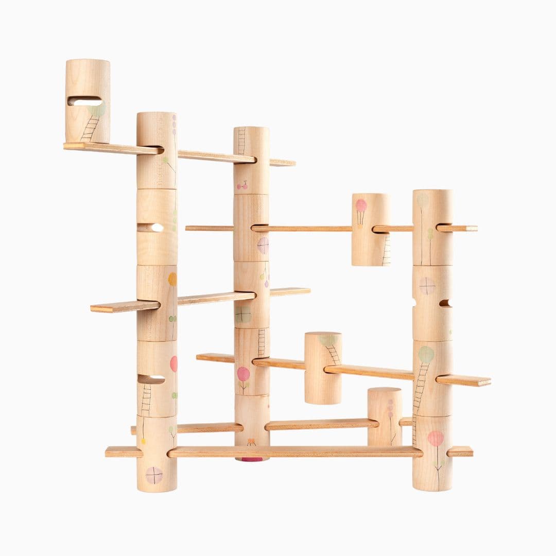 Grapat houten speelgoed woodland