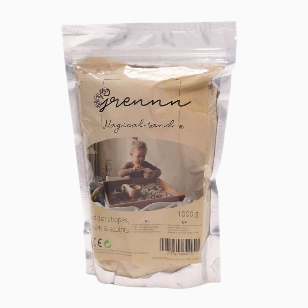 Grennn kinetisch zand zak van 1 kilo