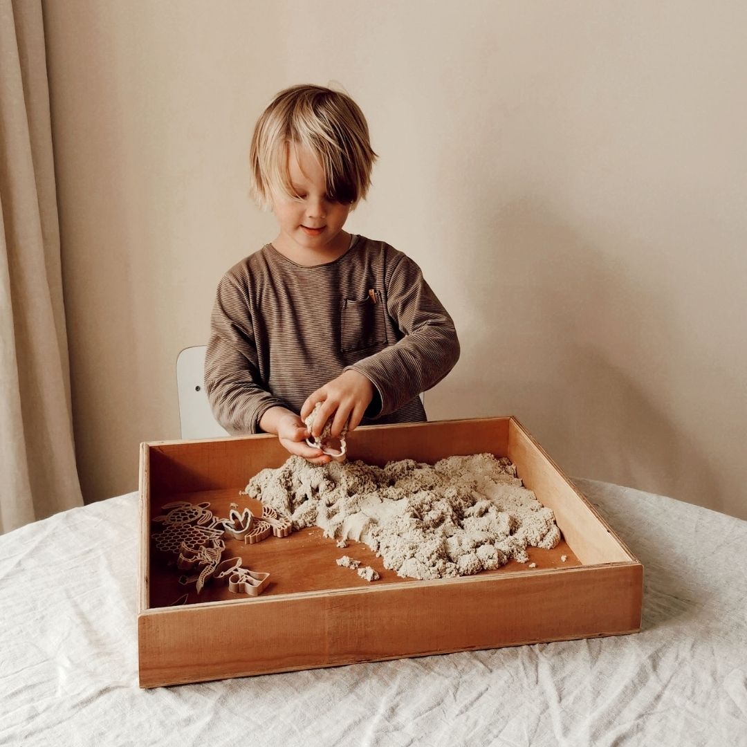 Grennn kinetisch zand zak van 1 kilo