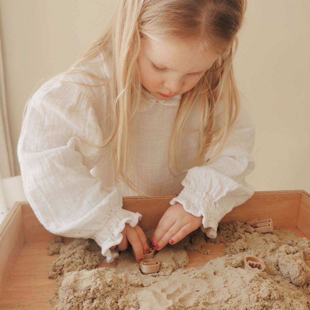 Grennn kinetisch zand zak van 1 kilo
