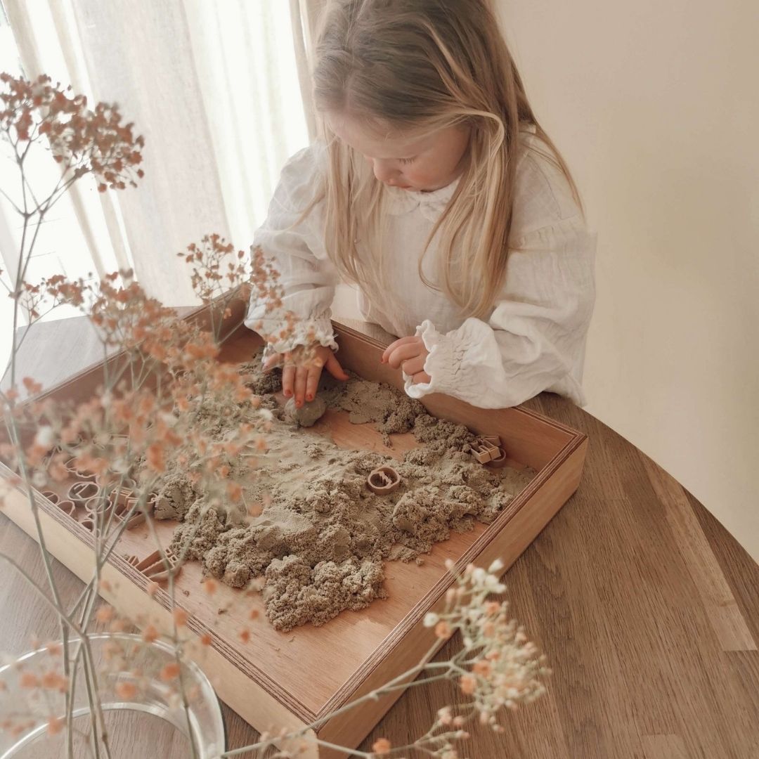 Grennn kinetisch zand zak van 1 kilo