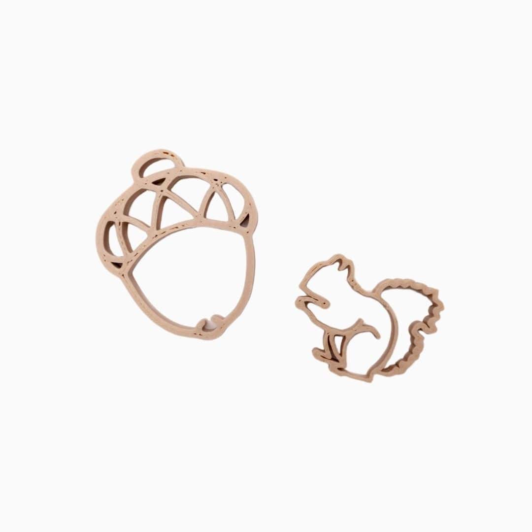 Grennn kinetisch zand vormpjes eekhoorn en eikel