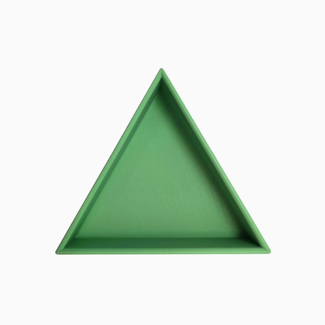 Grennn mandigo inlegdriehoek speelbak in de kleur groen