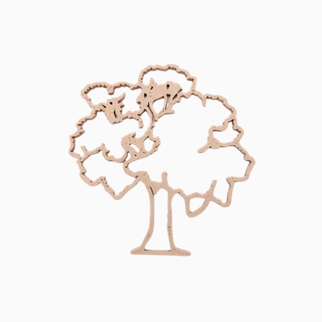 Grennn kinetisch zand vormpje boom