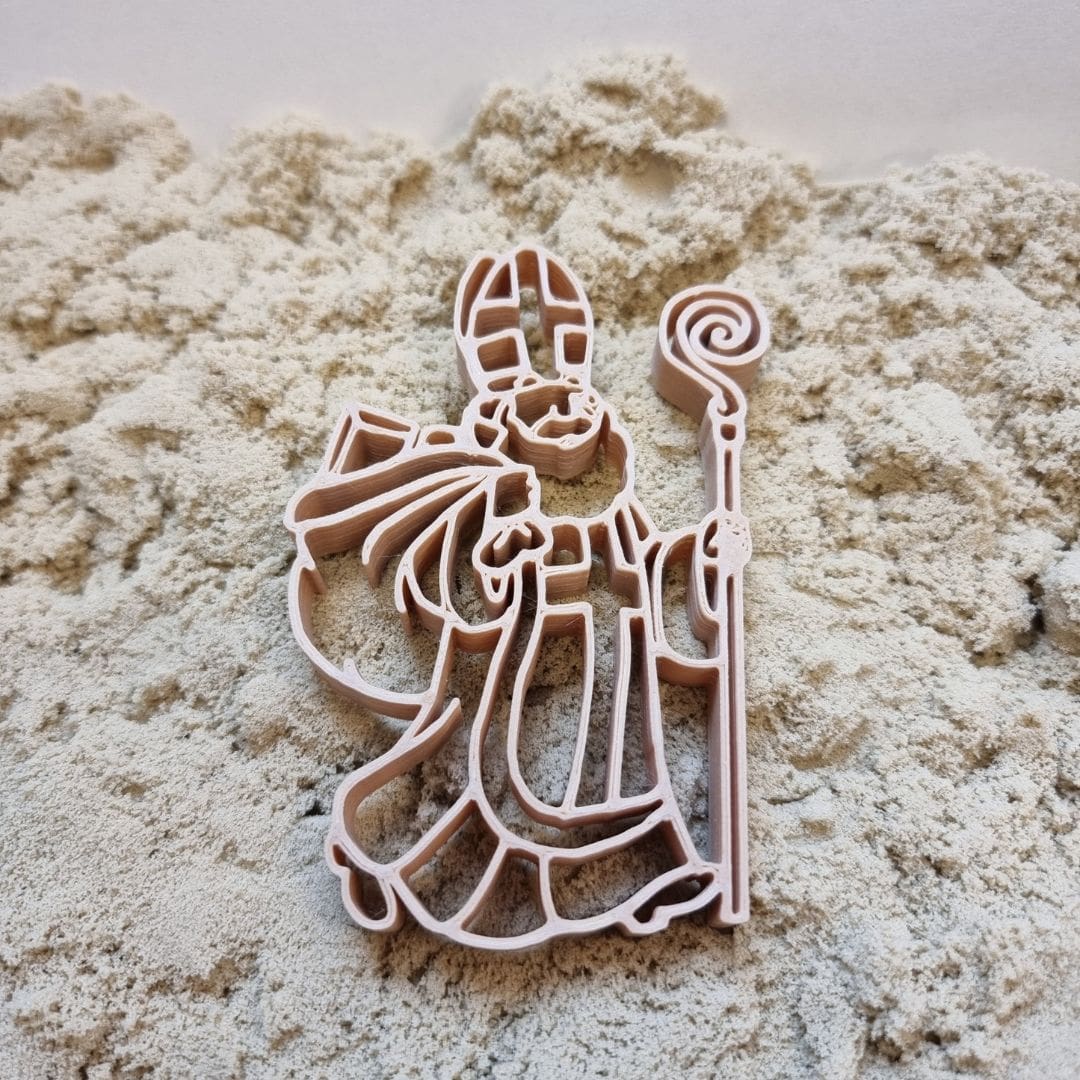 Grennn kinetisch zand steker van sinterklaas