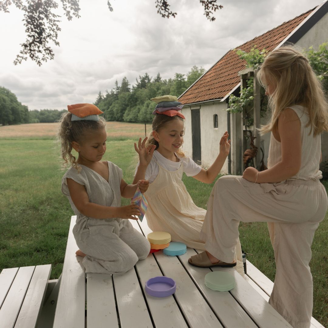 Grennn X Little Botanic Label pastel waves speelset