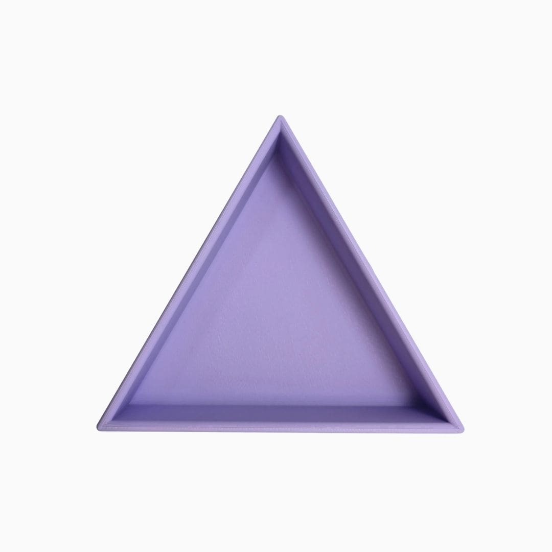 Grennn mandigo inlegdriehoek speelbak in de pastelkleur lichtpaars