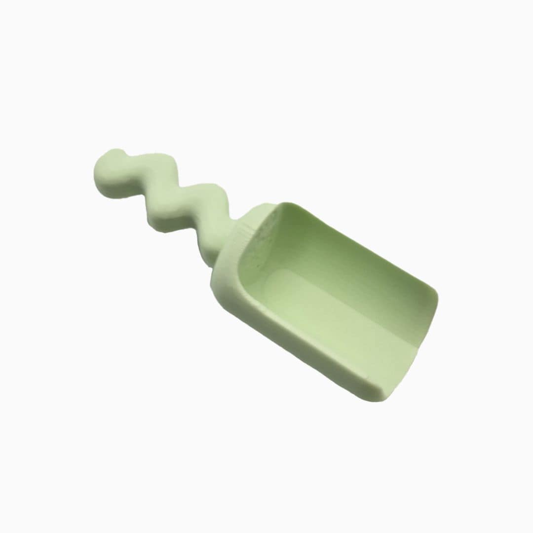 Grennn scheelschep klein in de pastel kleur mintgroen