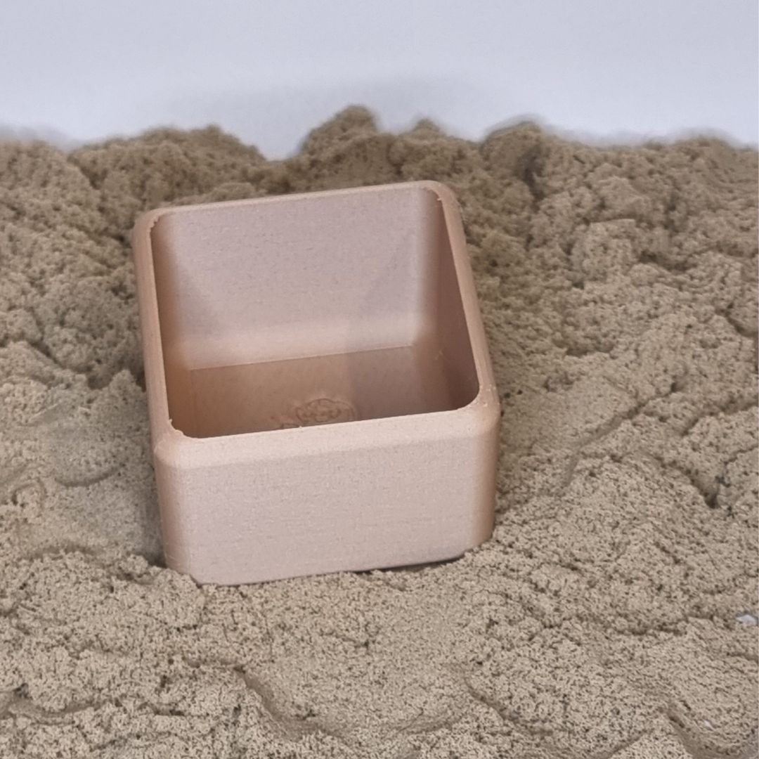 Grennn speelbak vierkant voor in kinetisch zand