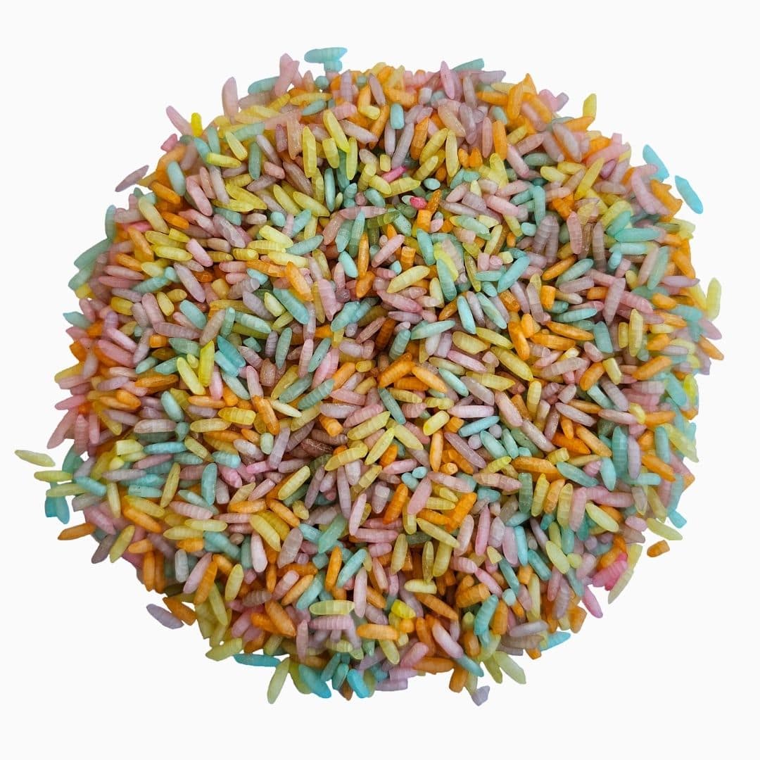 Grennn speelrijst pastel mix