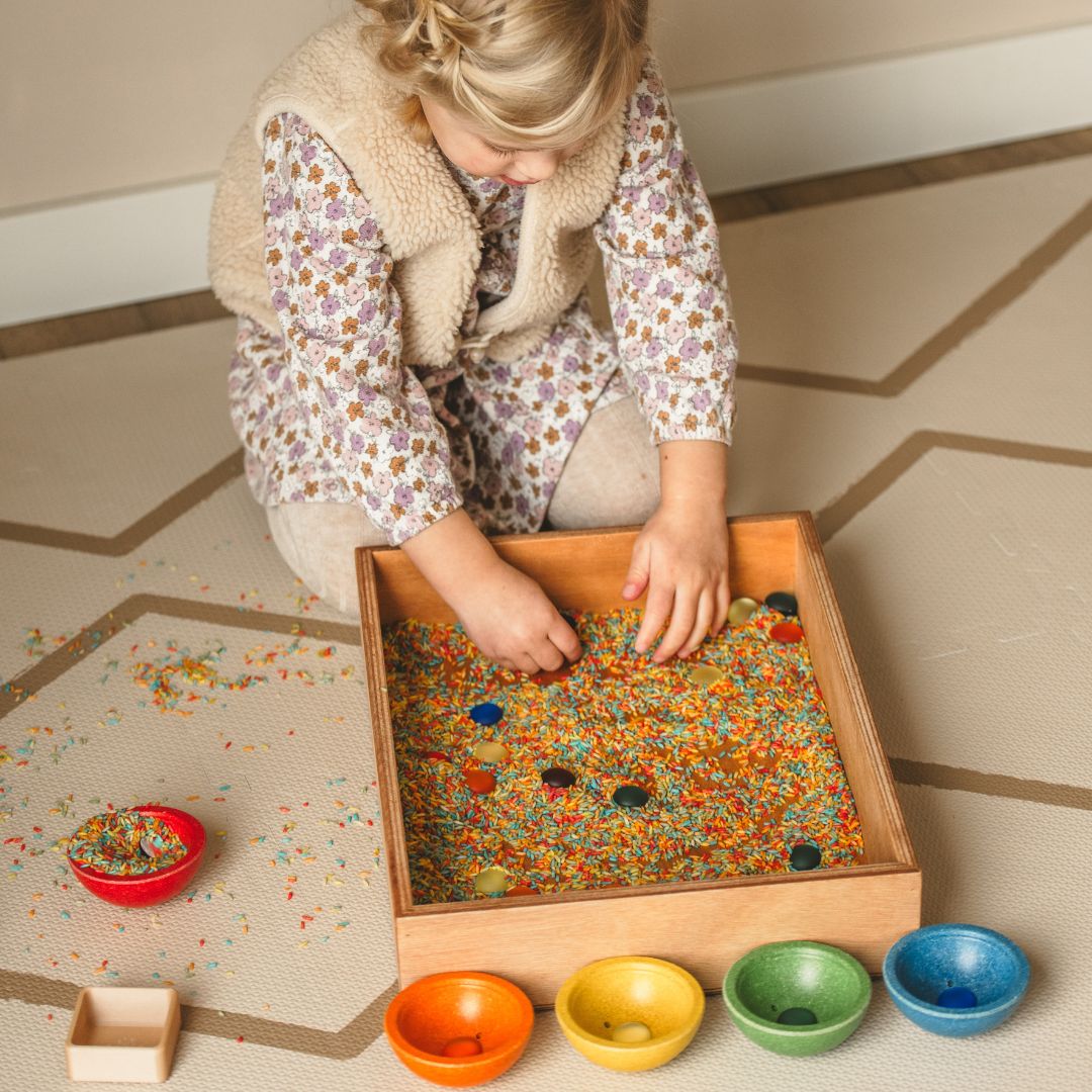 Grennn speelrijst regenboog mix