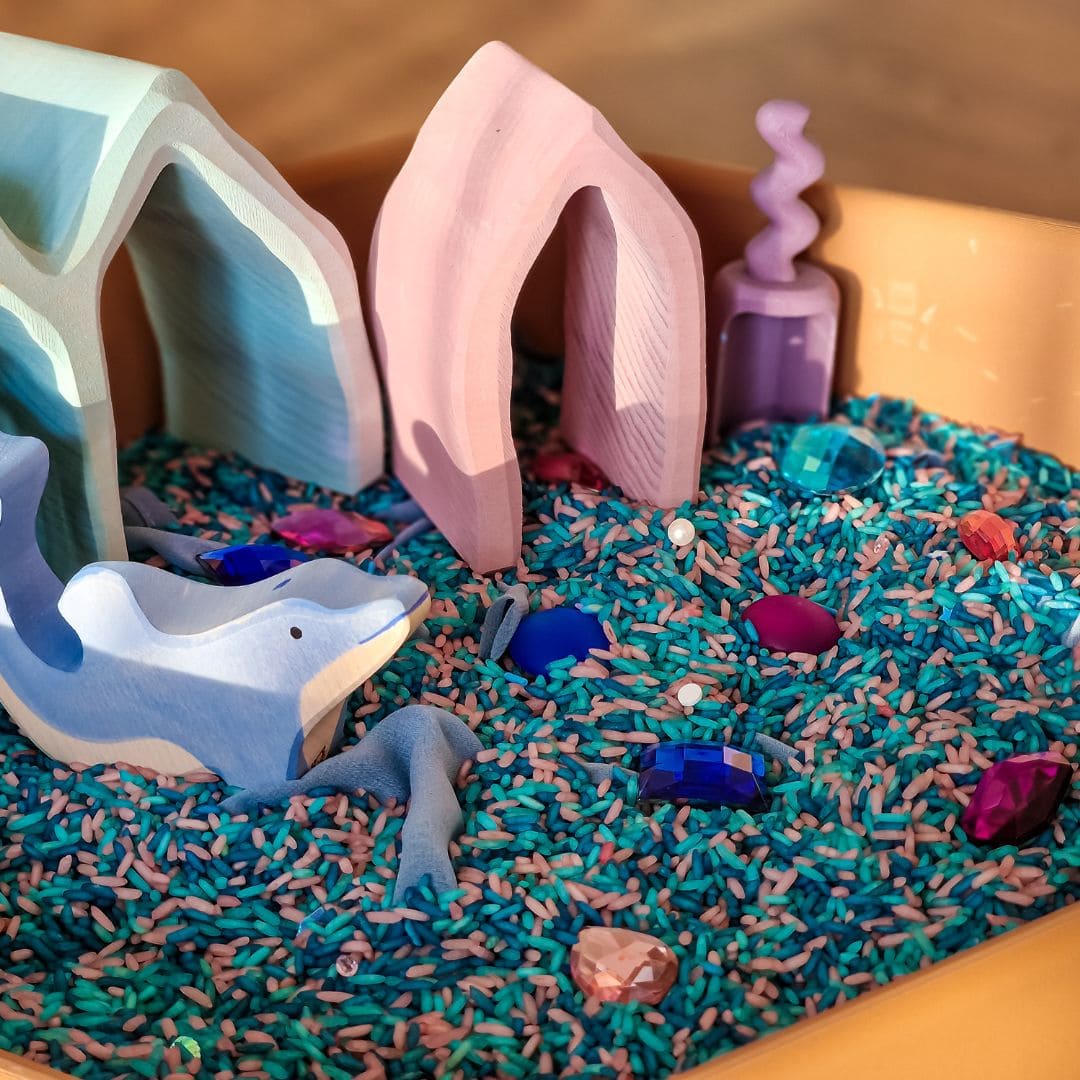 Grennn speelrijst zeemeermin mix