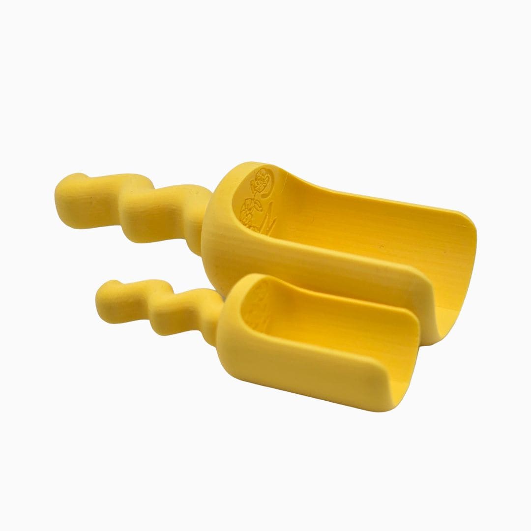 Grennn speelschep klein en groot waves geel