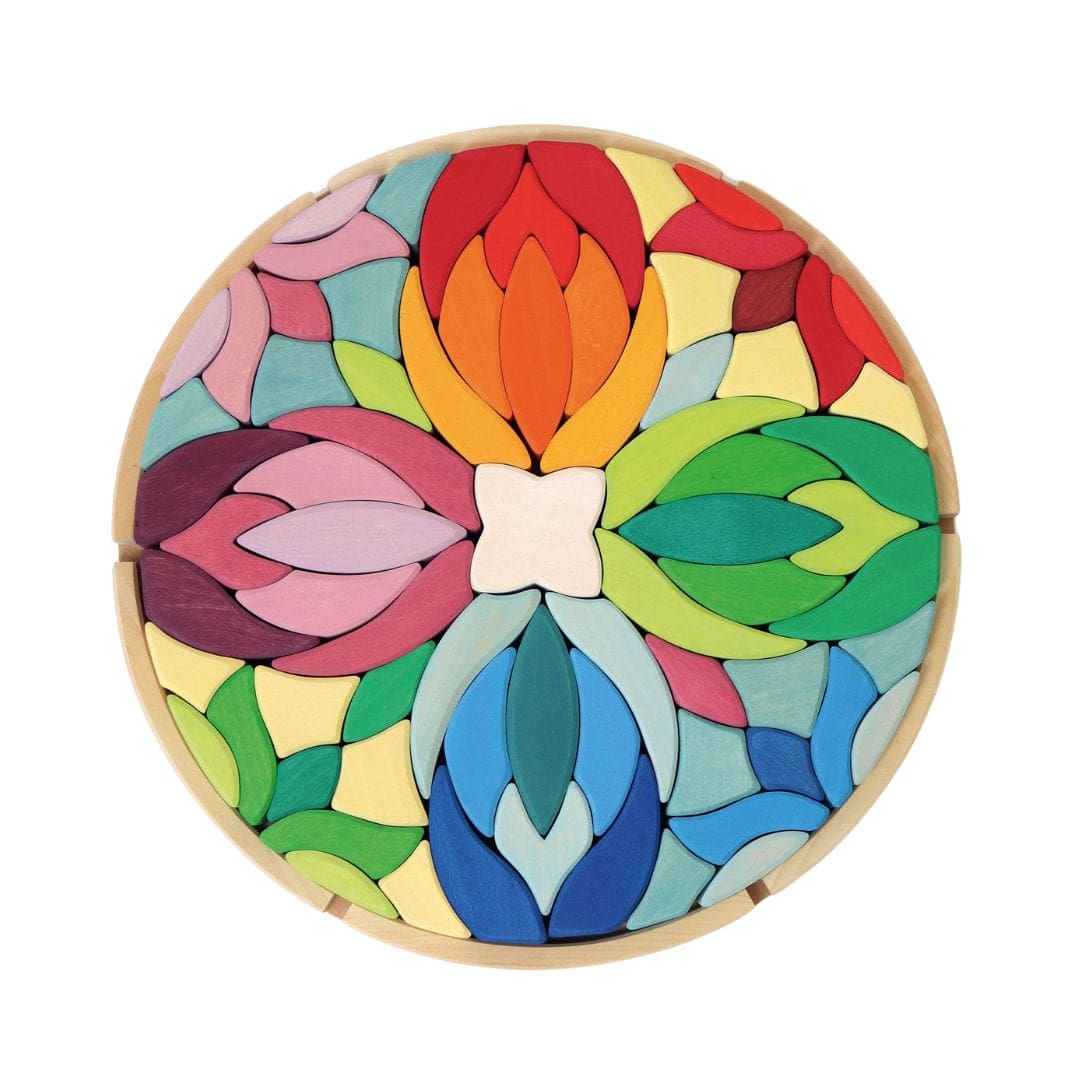 Grimms houten blokken mandala Lara 73-delig