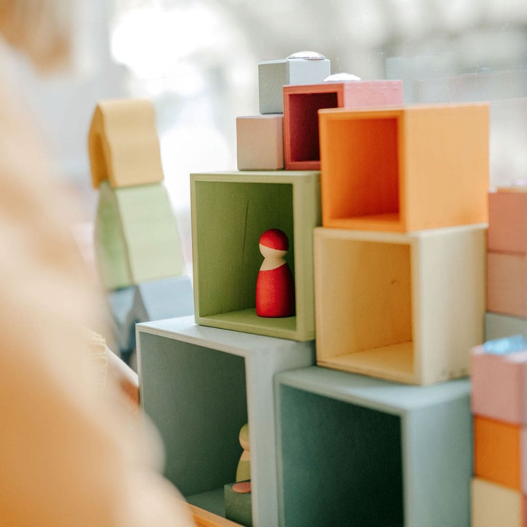 GRIMM's grote houten boxen in pastel kleuren