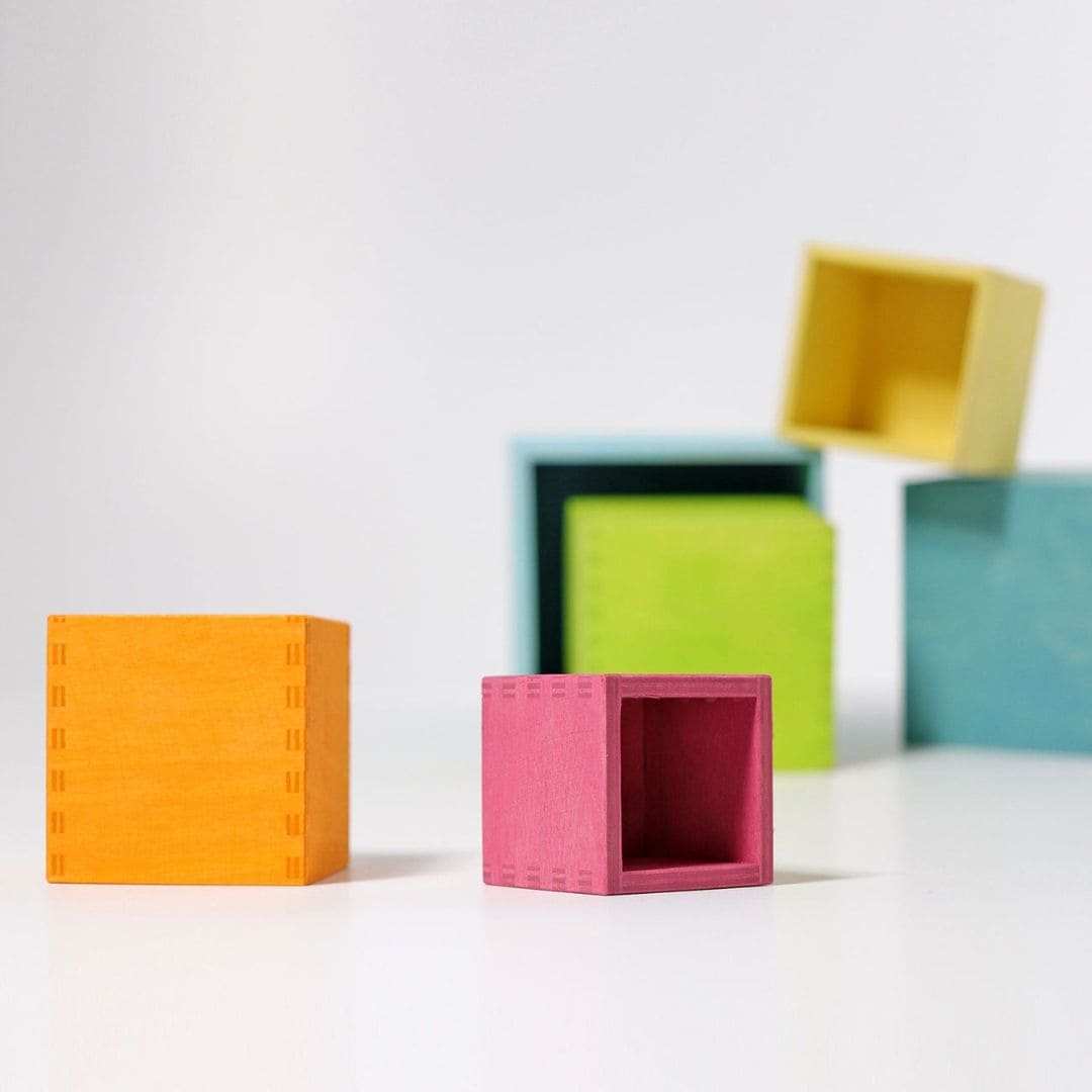 GRIMM's grote houten boxen in pastel kleuren