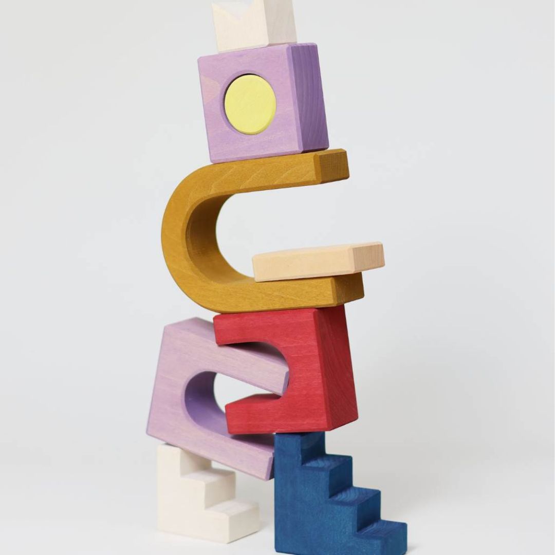 GRIMM's houten blokken set panorama