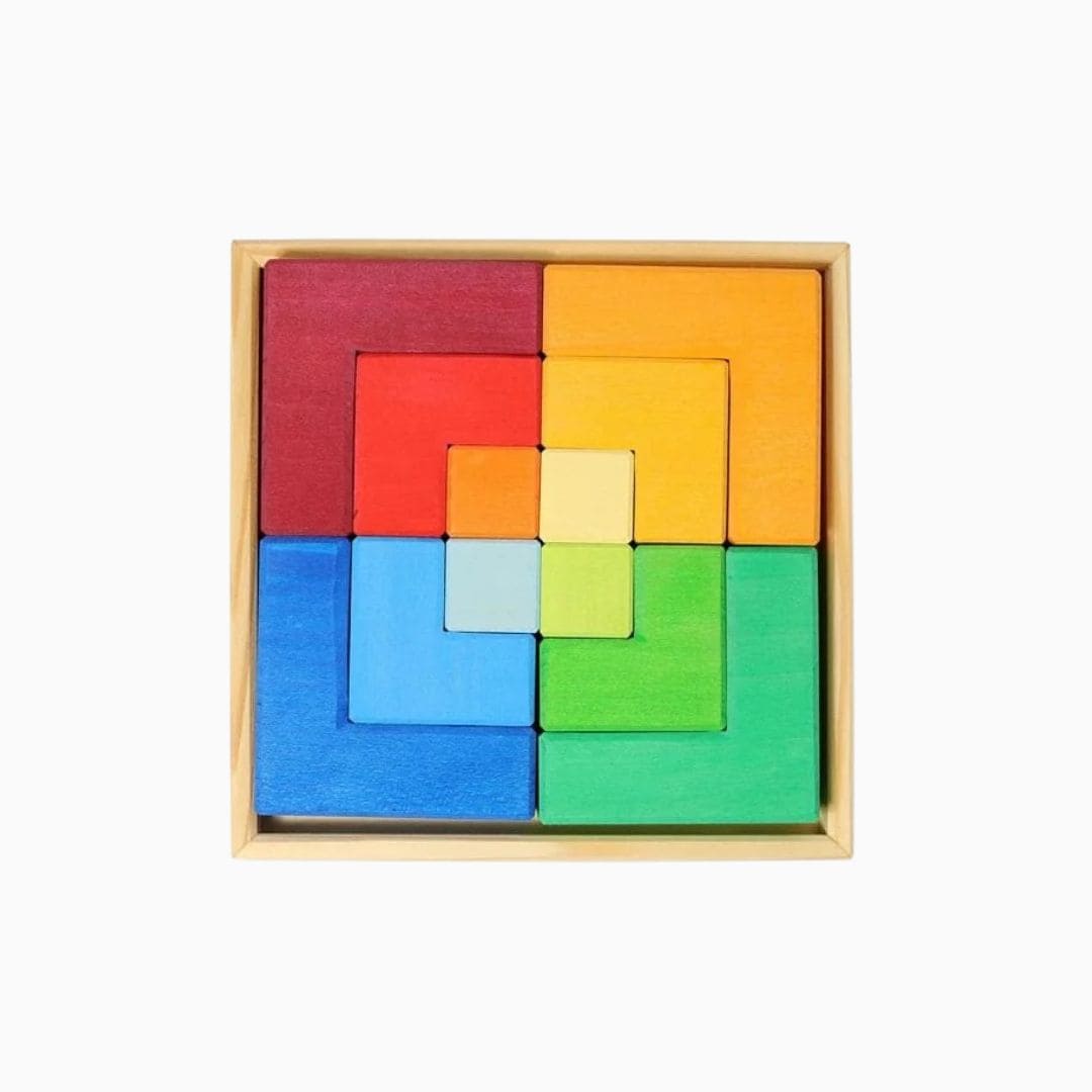 Grimm's houten blokkenpuzzel groot