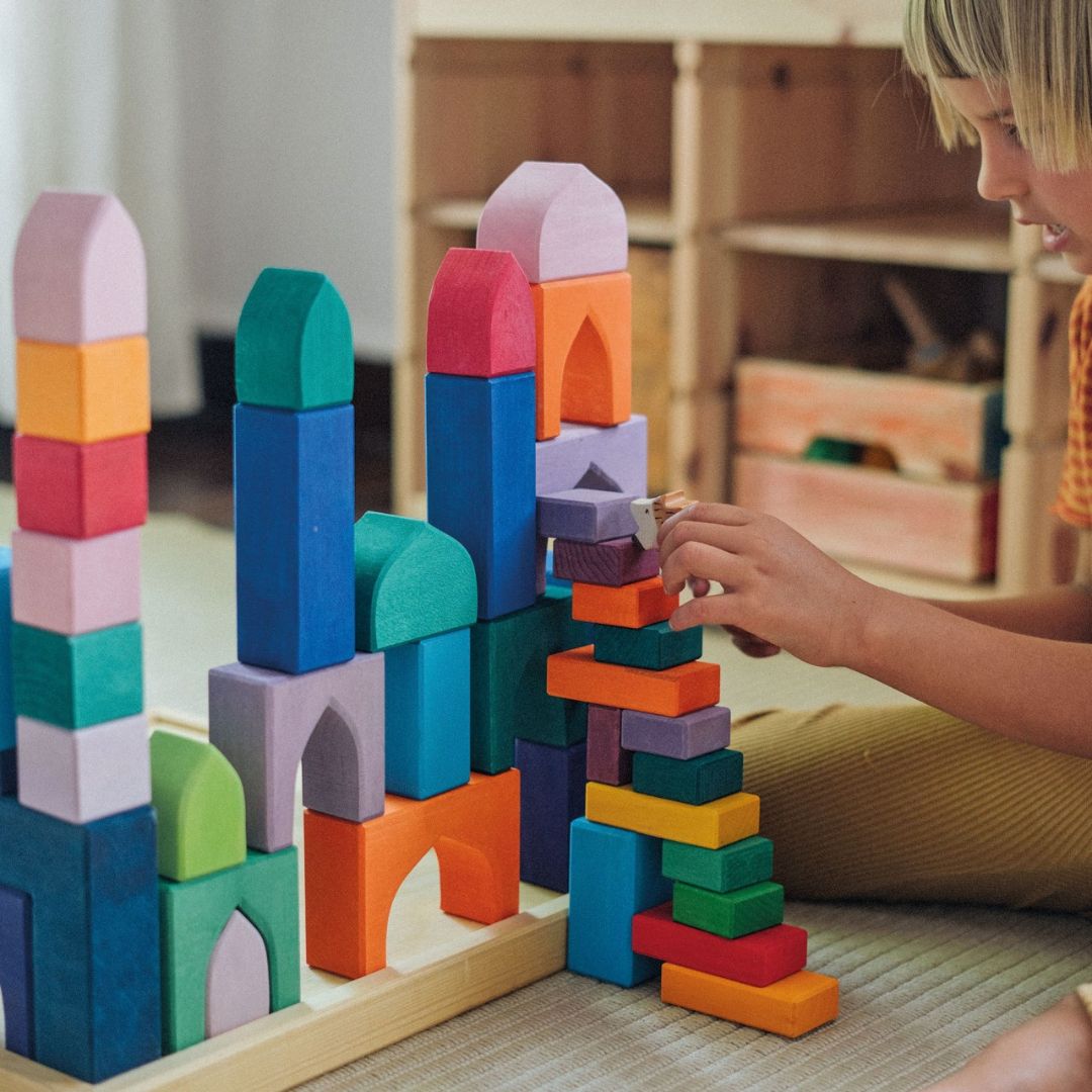 Grimms houten bouwblokken set 1001 nacht