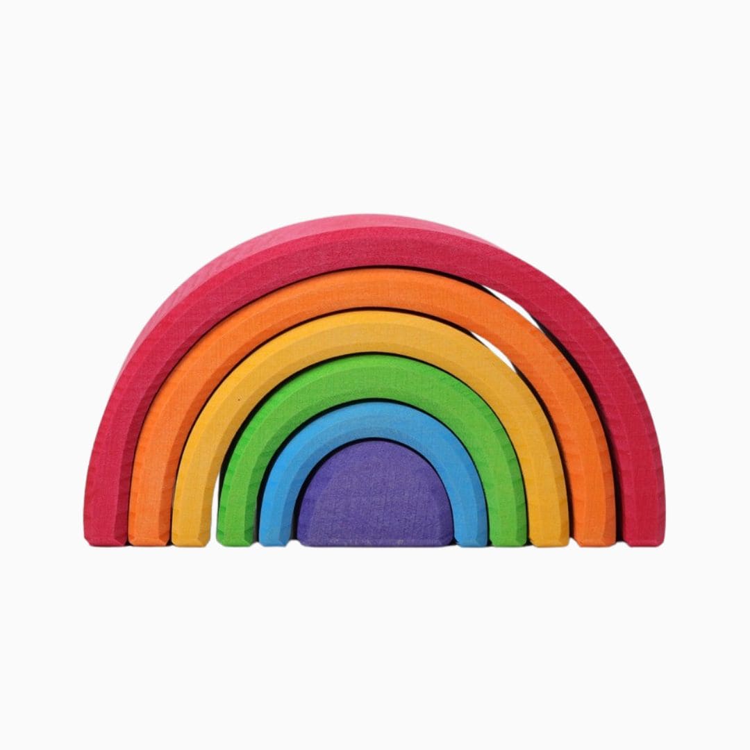 Grimms houten regenboog klein met 6 bogen