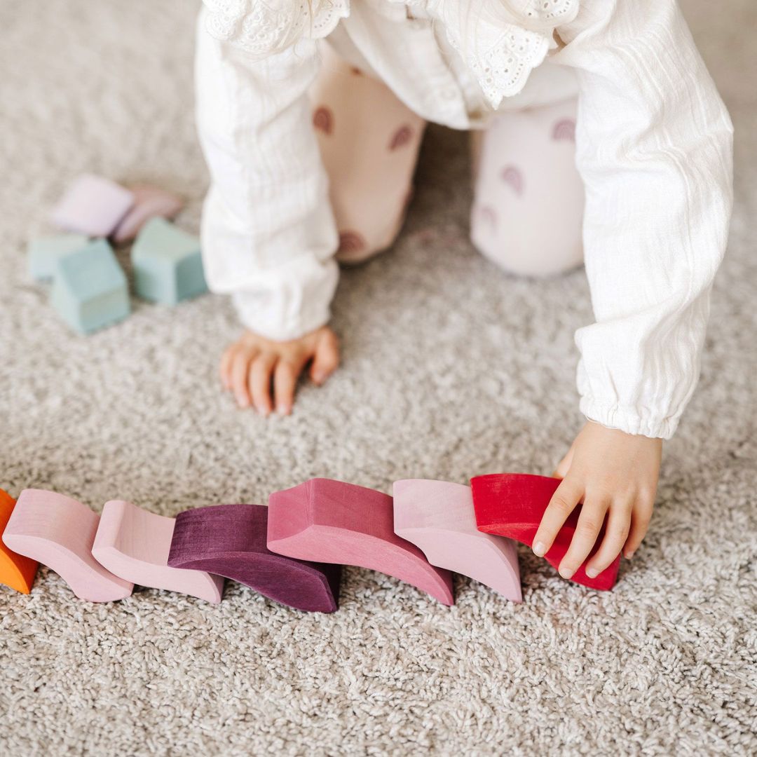 Grimms houten blokken mandala Lara 73-delig
