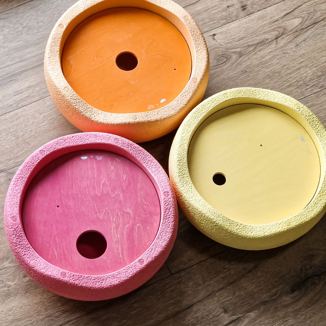 Stapelstein x Grimm's houten cirkels met houten ballen voor in de stapelstein stenen