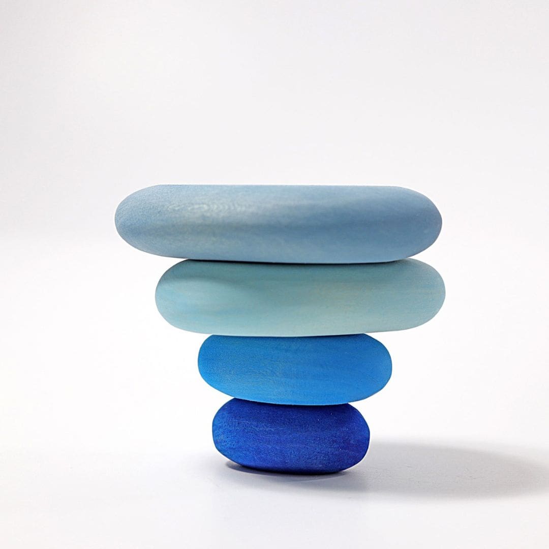 Grimm's stapelset kiezelstenen - river