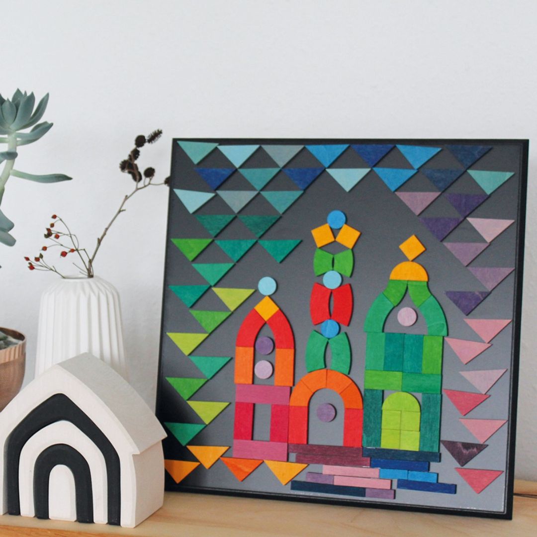 Grimms magneetbord zwart