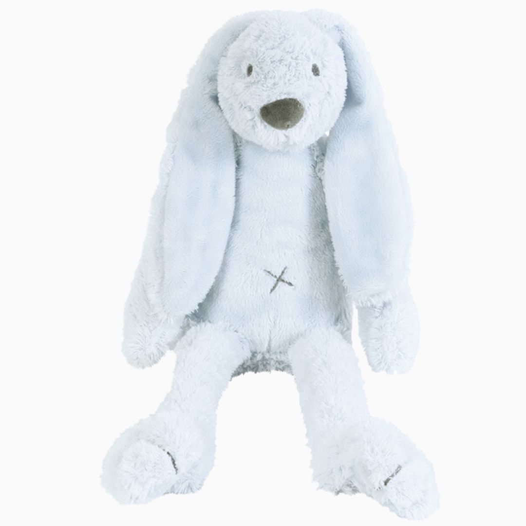 Happy Horse knuffel Rabbit Richie middel 38cm in de kleur licht blauw