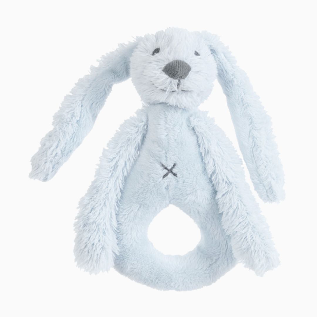 Happy Horse knuffel rammelaar Rabbit Richie licht blauw