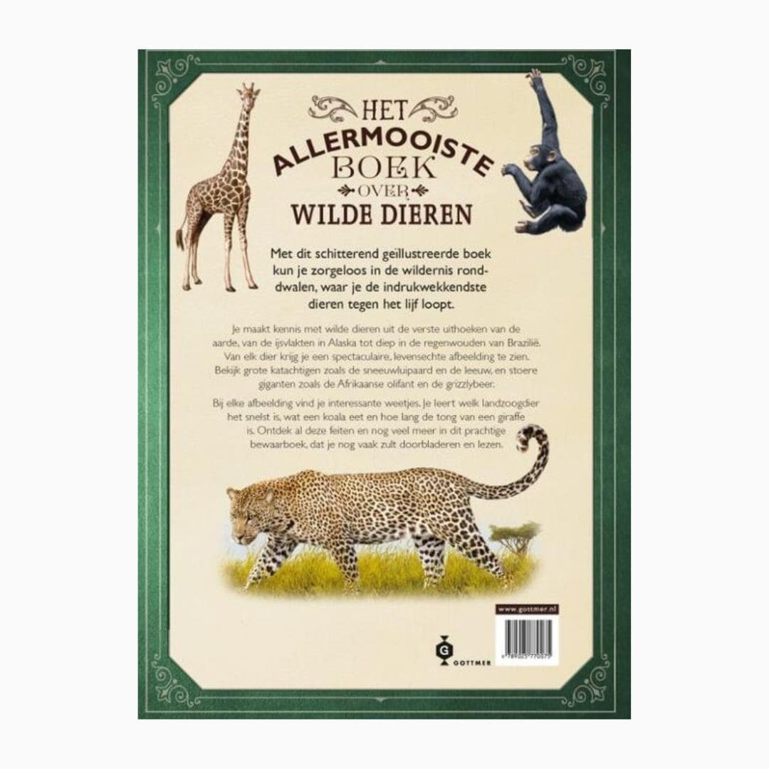 Het allermooiste boek over wilde dieren geschreven door Tom Jackson