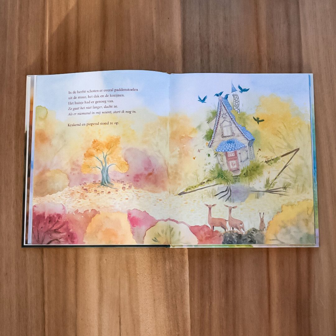 Het huisje zonder heks prentenboek