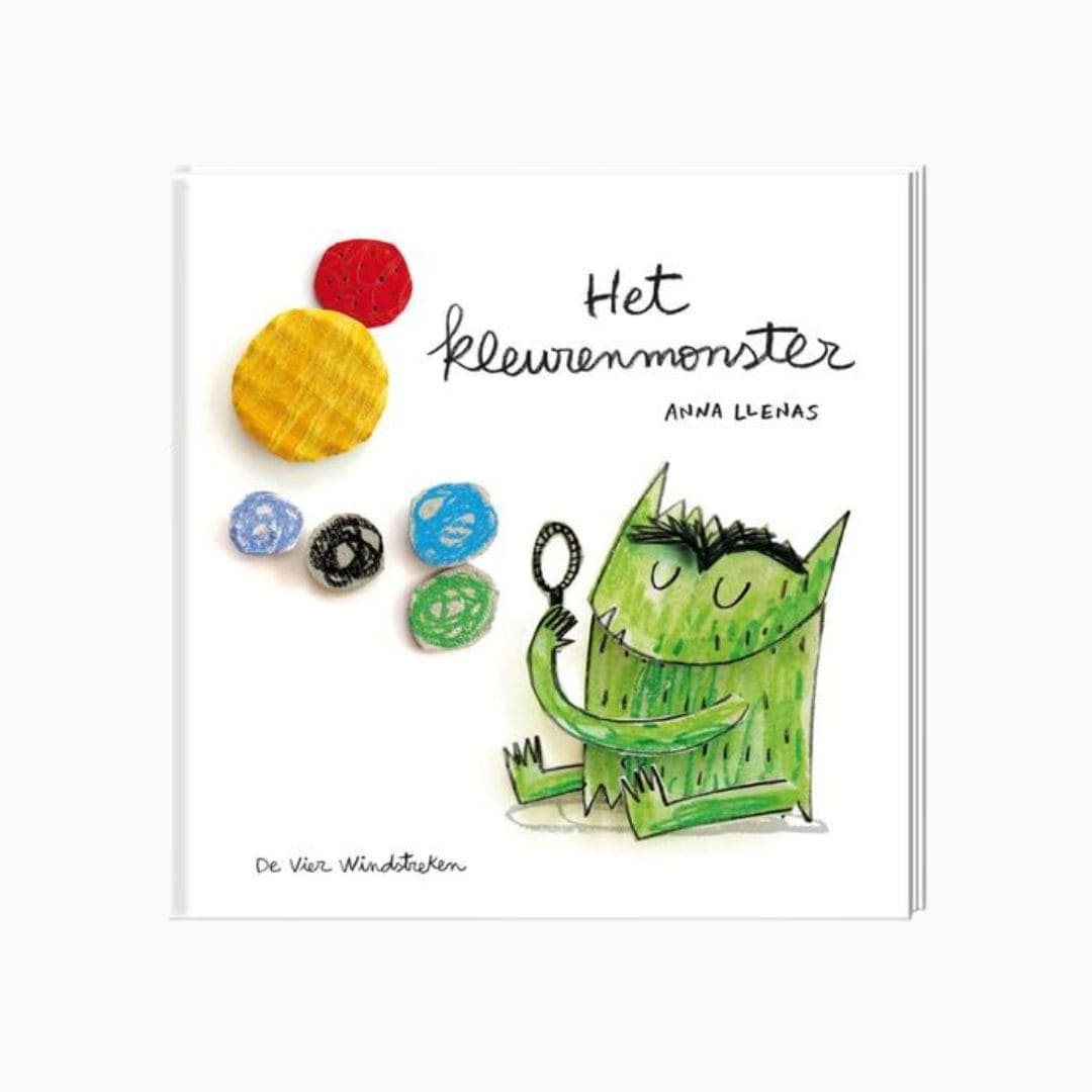 Het kleurenmonster van Anna Llenas uitgegeven door De Vier Windstreken