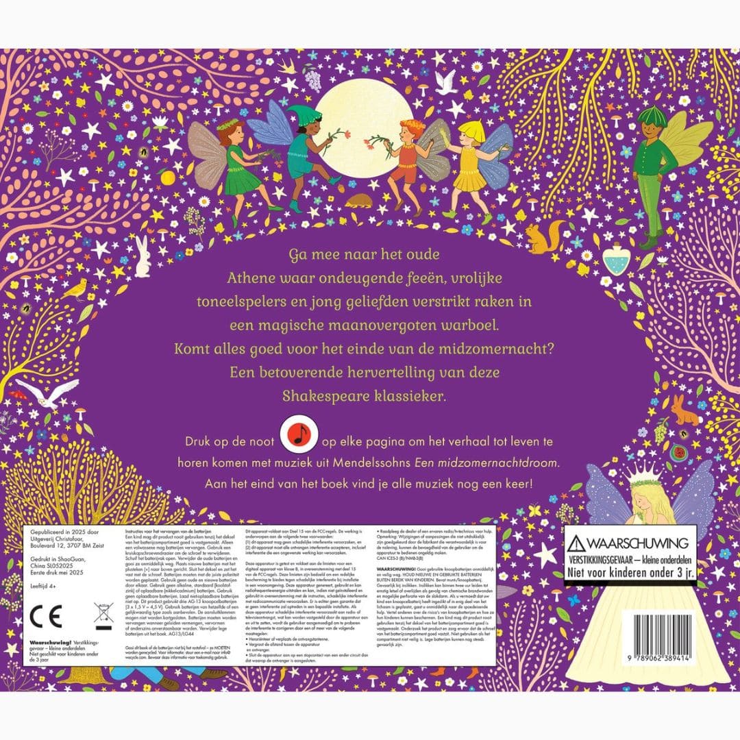 Christofoor muziekboek een midzomer nachtdroom van het Verhalen Orkest